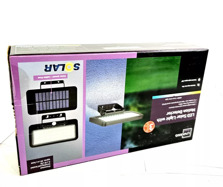 LED SOLAR LIGHT WITH LIVARNO