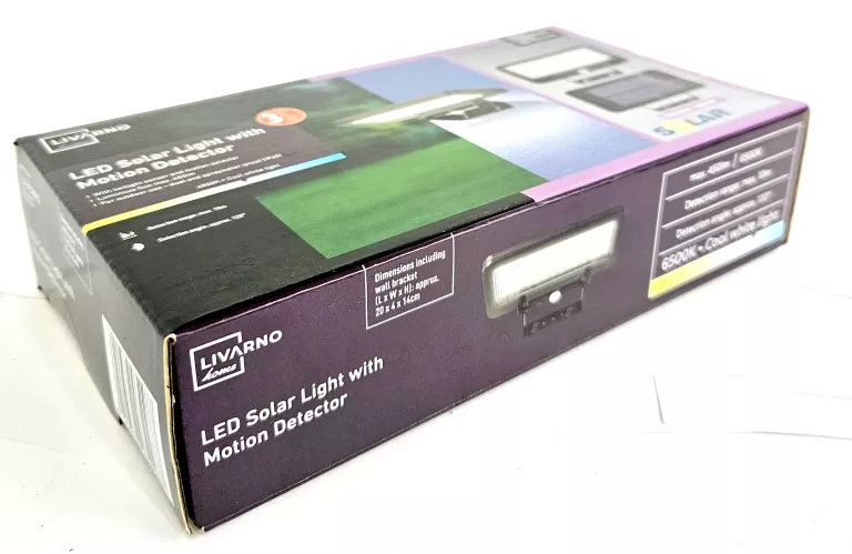 LED SOLAR LIGHT WITH LIVARNO