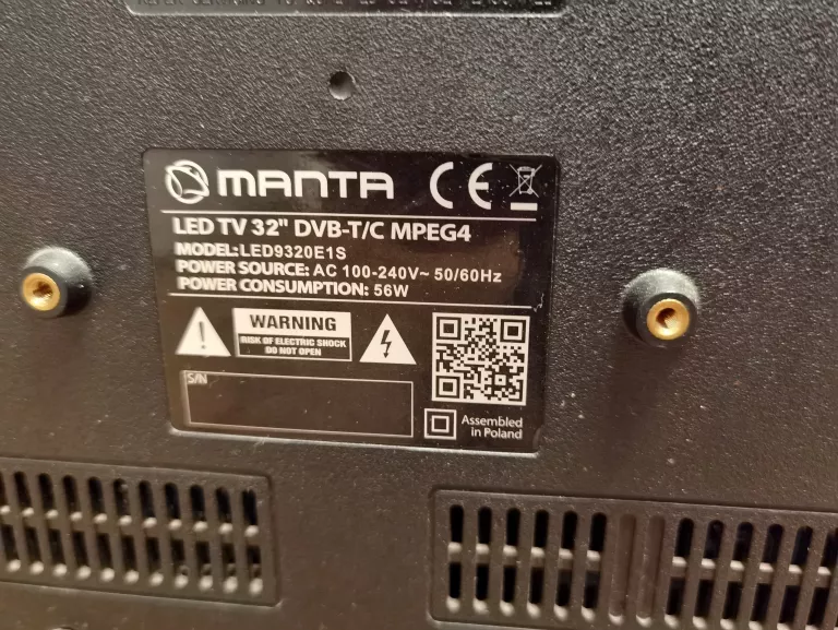 TV MANTA LED9320E1S 32" HD READY LED + PILOT