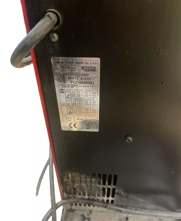PÓŁAUTOMAT SPAWALNICZY BESTER MIG 210MP INWERTOR