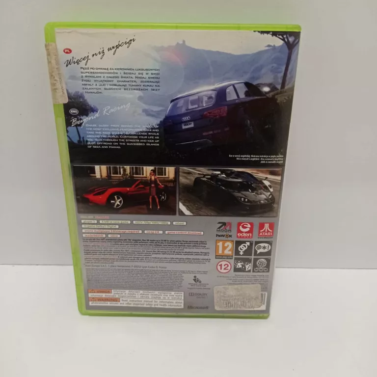 TDU2 TEST DRIVE UNLIMITED XBOX 360
