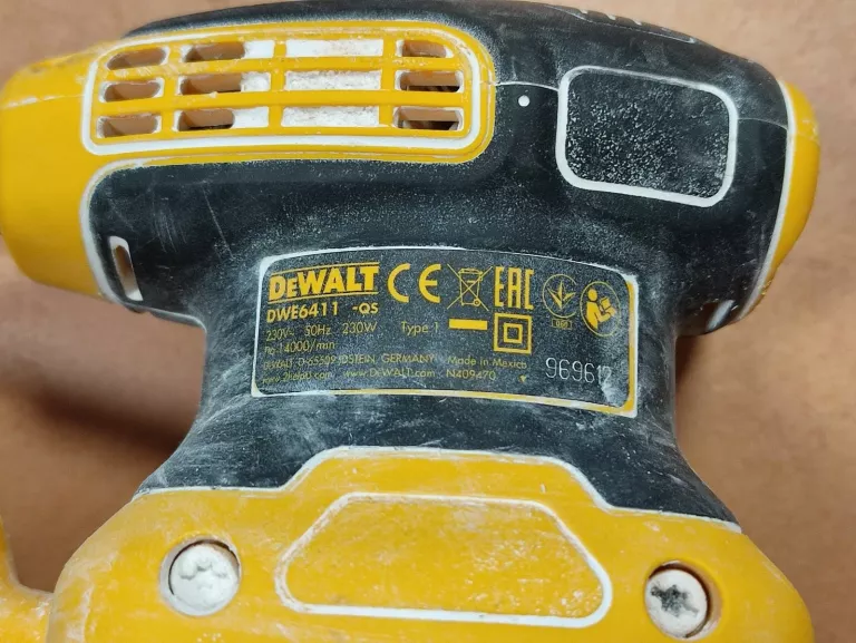 SZLIFIERKA OSCYLACYJNA DEWALT DWE6411