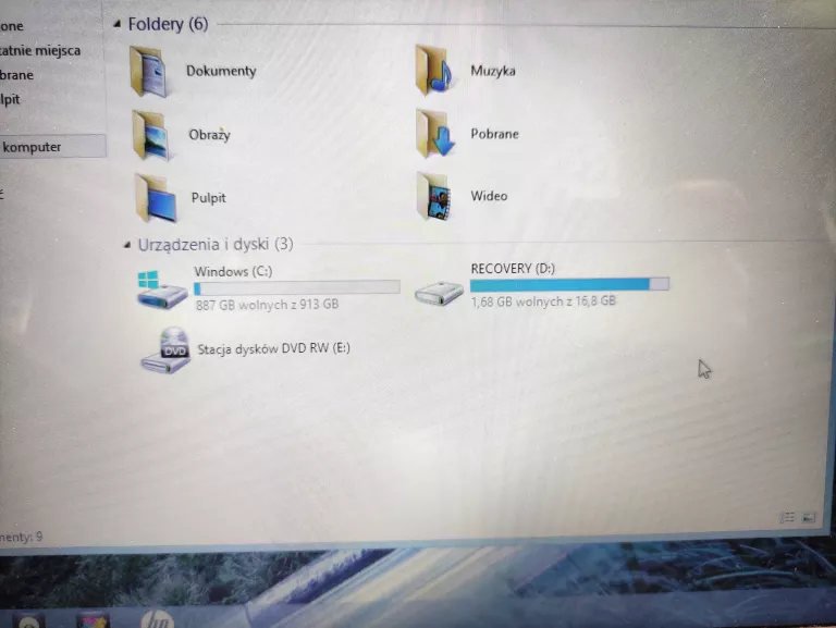 LAPTOP HP PAVILION ŁADOWARKA