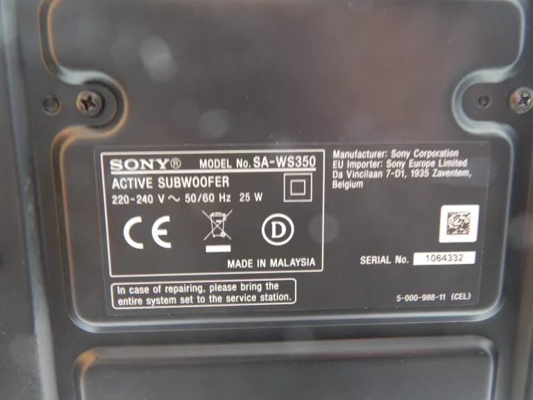 SOUNDBAR SONY HT-S350