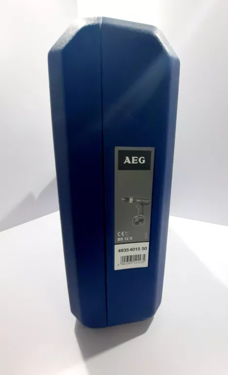 AEG BS12X-R WKRĘTARKA ZESTAW WALIZKA
