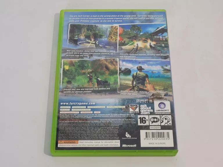 Far Cry Instincts Predator - Jogo xbox 360 Midia Fisica