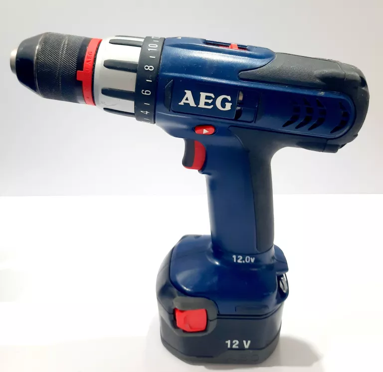 AEG BS12X-R WKRĘTARKA ZESTAW WALIZKA