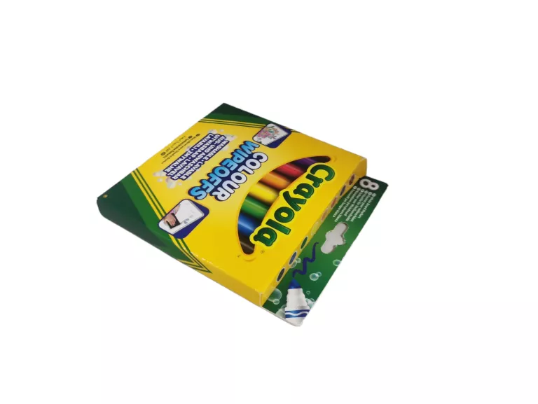 CRAYOLA MARKERY FLAMASTRY DO BIAŁEJ TABLICY 8SZT