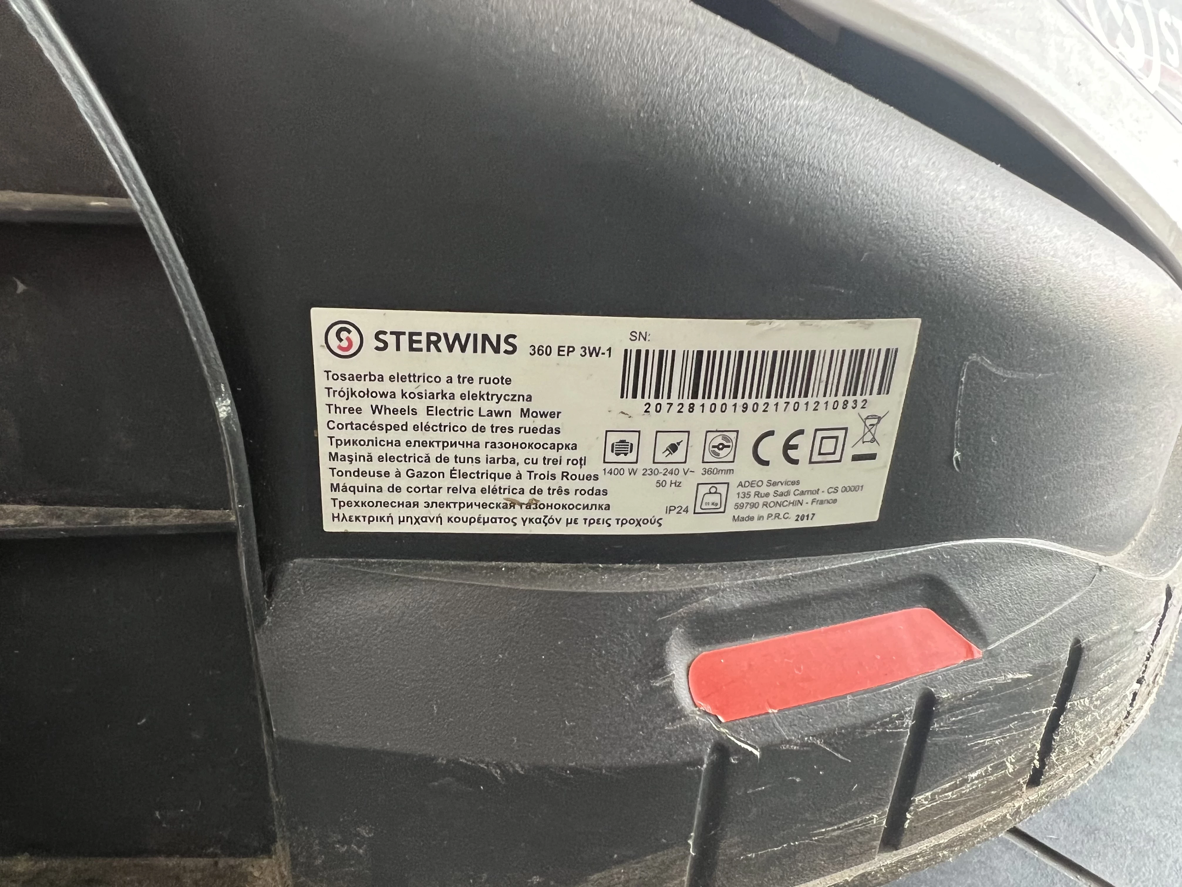 kosiarka-elektryczna-360-1700-w-sterwins-kod-producenta-45941742