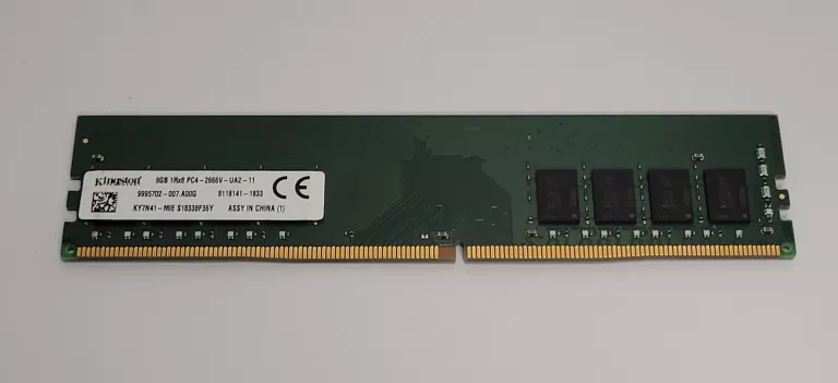 RAM 2 KINGSTON KY7N41-MIE 8GB PC4-2666V-UA2-11