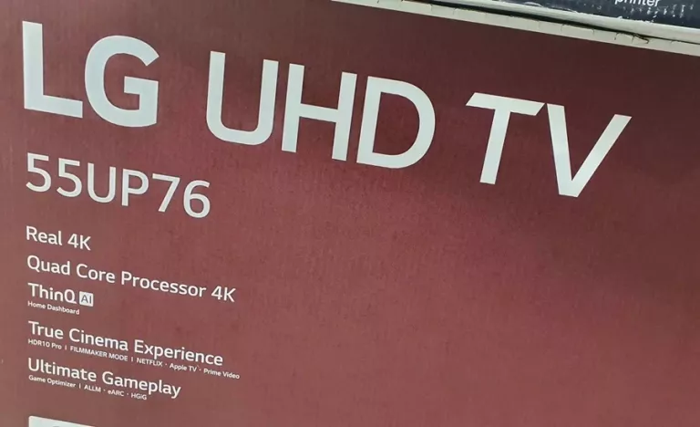 TELEWIZOR LCD LG 55UP76709LB 55" UHD 4K