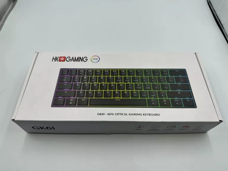 KLAWIATURA HK GAMING GK61 KOMPLET