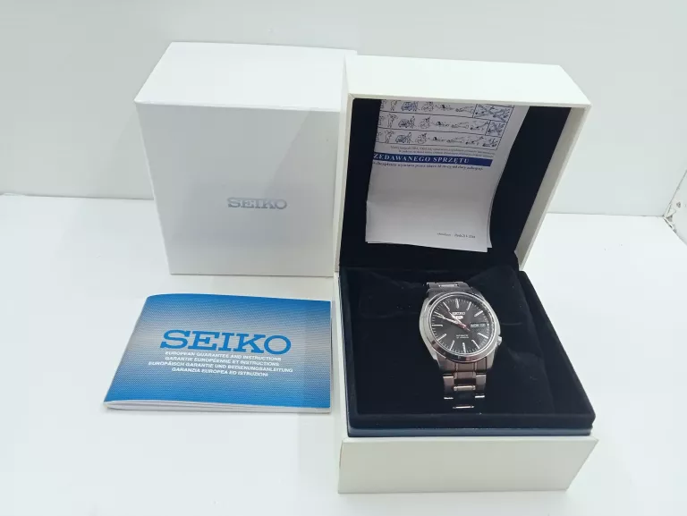 ZEGAREK SEIKO 5 AUTOMATIC SNKL45K1 + PUDEŁKO