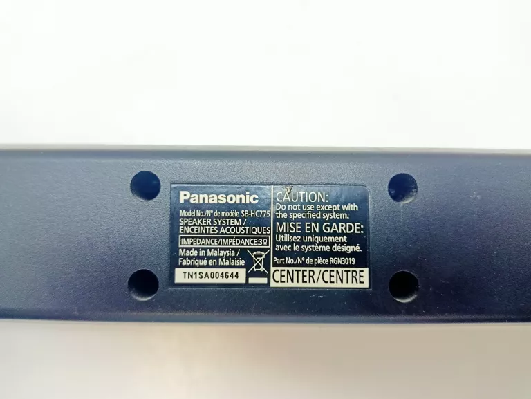 GŁOŚNIKI KOLUMNY DO KINA DOMOWEGO PANASONIC 5.1