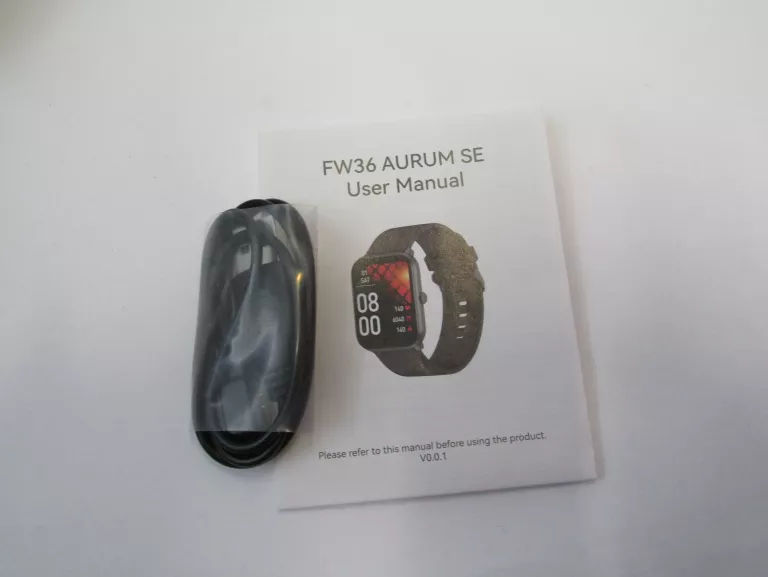 SMARTWATCH MAXCOM FW36 AURUM SE CZARNY