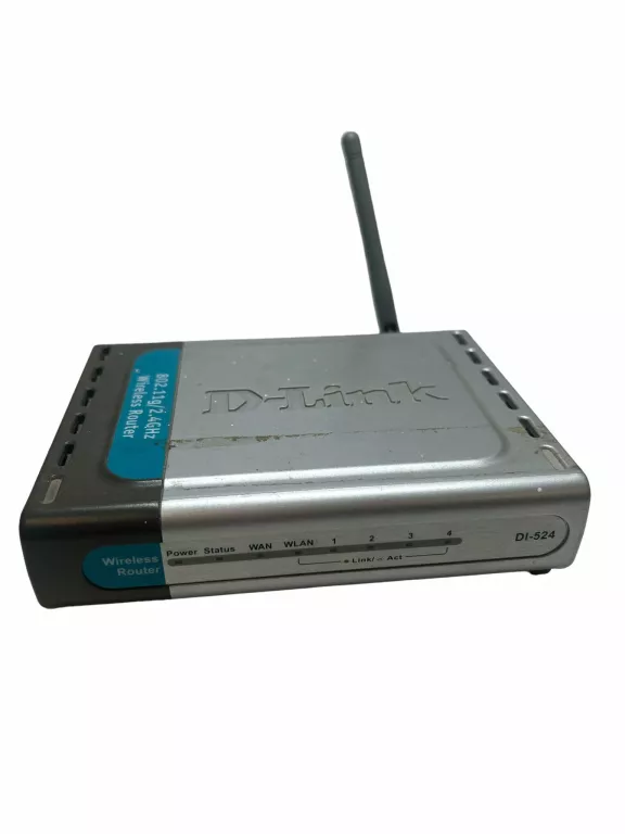 D-LINK DI-524 WIFI B/G ROUTER 2,4GHZ