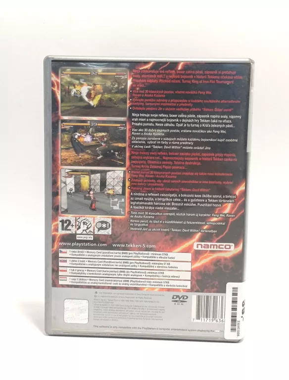 GRA PS2 TEKKEN 5