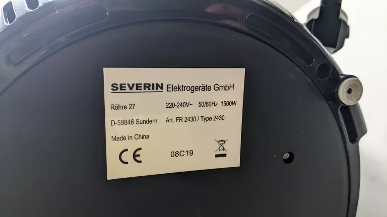 FRYTKOWNICA BEZTŁUSZCZOWA SEVERIN FR 2430 3,2L