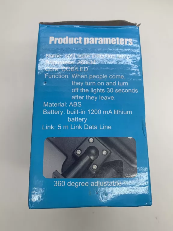 LAMPA SOLARNA SEPARATE SOLAR WALL LAMP YJ-4312