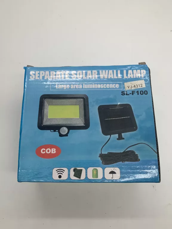 LAMPA SOLARNA SEPARATE SOLAR WALL LAMP YJ-4312