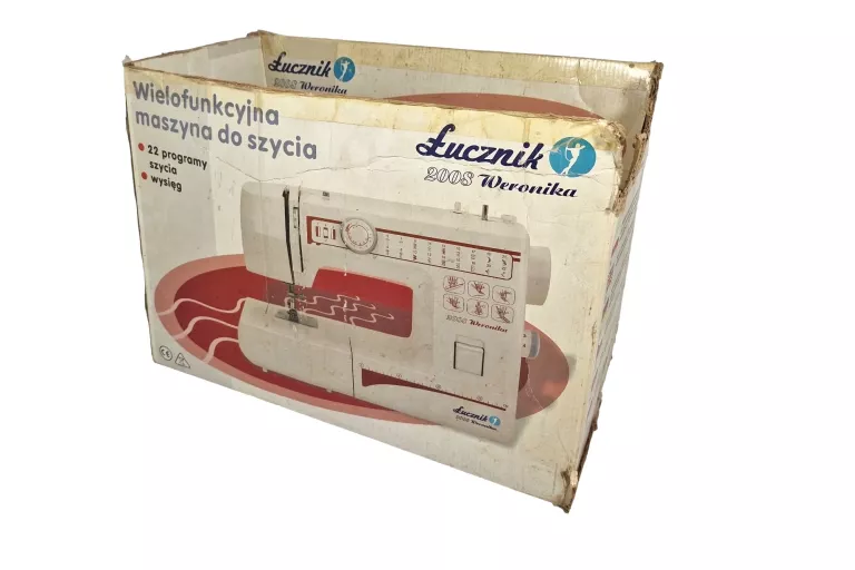 MASZYNA DO SZYCIA ŁUCZNIK WERONIKA 2008 22 ŚCIEGI
