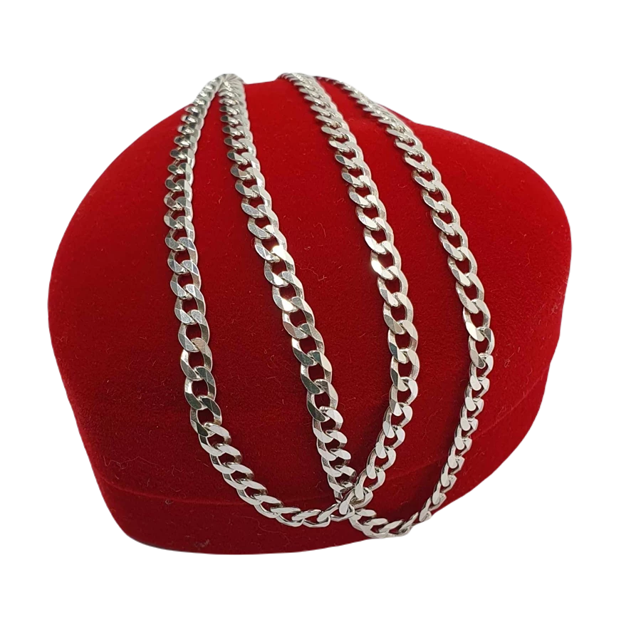 piekny-meski-lancuszek-z-krzyzem-925-55-cm-splot-pancerka