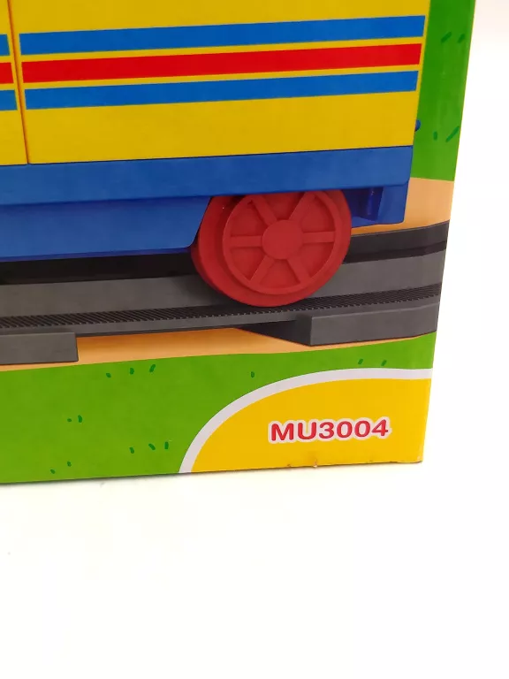 KLOCKI BLOCKI MUBI WESOŁY POCIĄG 36 EL. MU3004