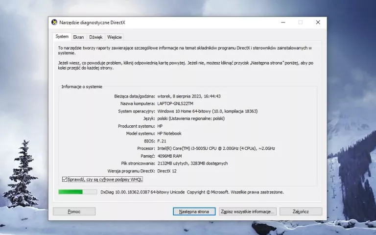 LAPTOP HP 15-AY031NW I3-5005U 4GB/1TB HDD WIN10