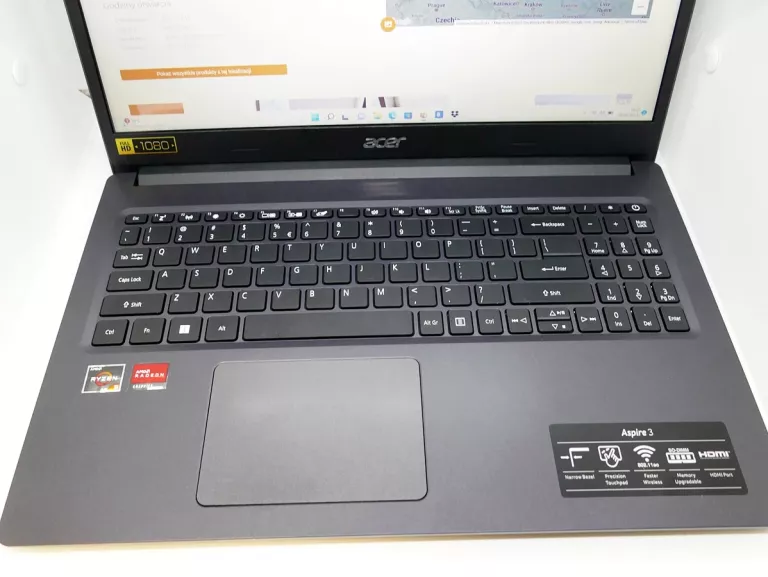 ACER ASPIRE 3 A315-23-R1AF R5 8GB 512GB SSD WIN11