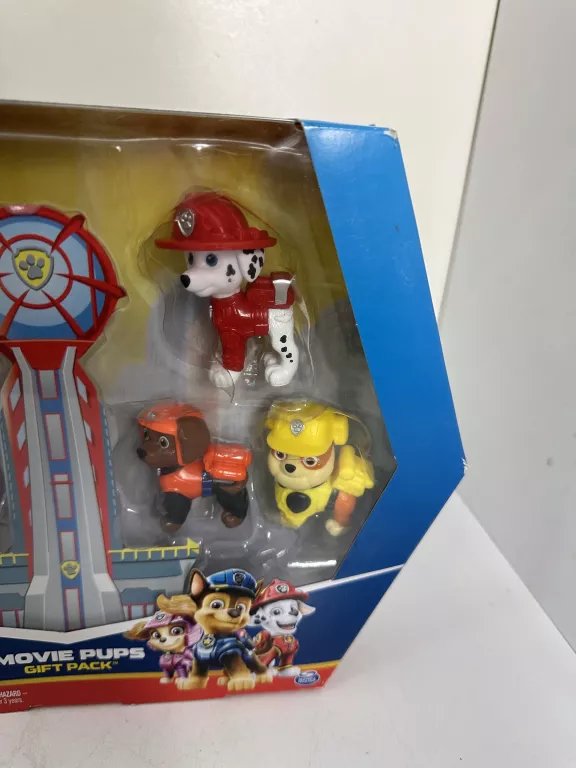 PSI PATROL ZESTAW 6 FIGUREK FILMOWYCH PIESKÓW