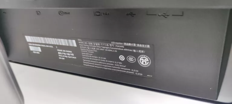 MONITOR LED DELL P2214HB 22"