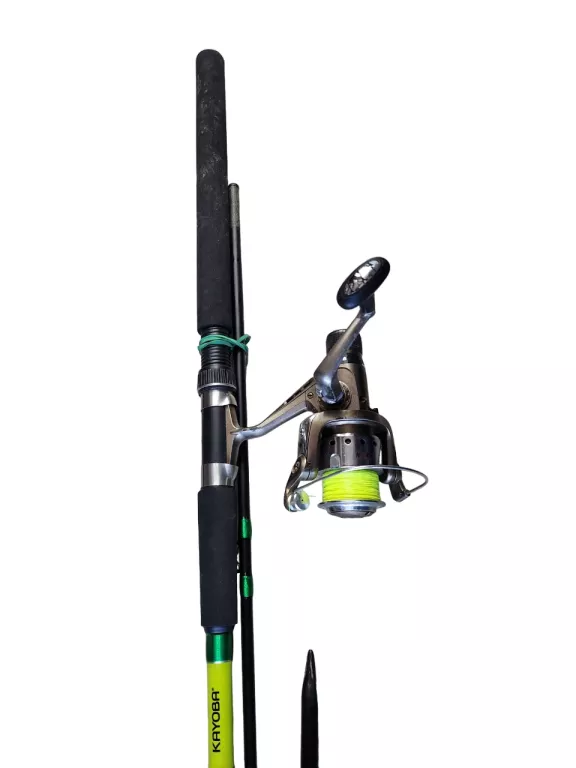 WĘDKA KAYOBA 2.4M + KOLOWROTEK JAXON GALANT GX300