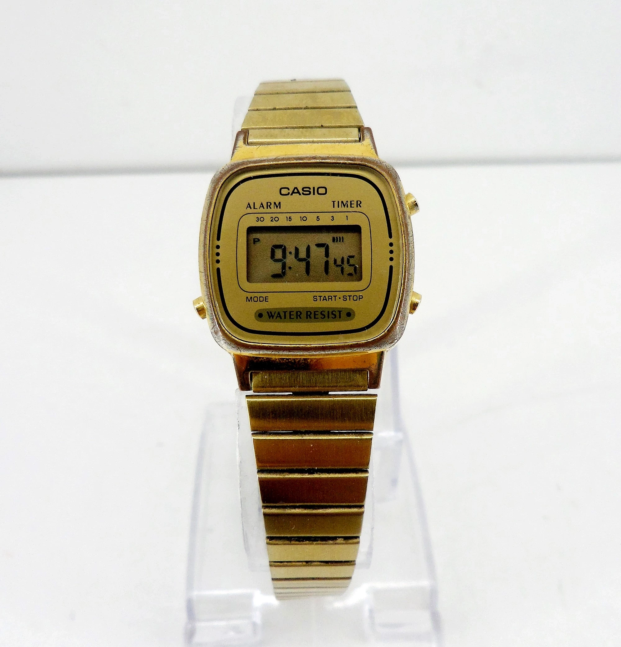 CASIO LA670WGA-1 チープカシオ ゴールド - 時計