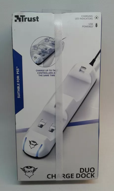 ŁADOWARKA DO PADÓW PS5 TRUST GXT 251 W PUDEŁKU