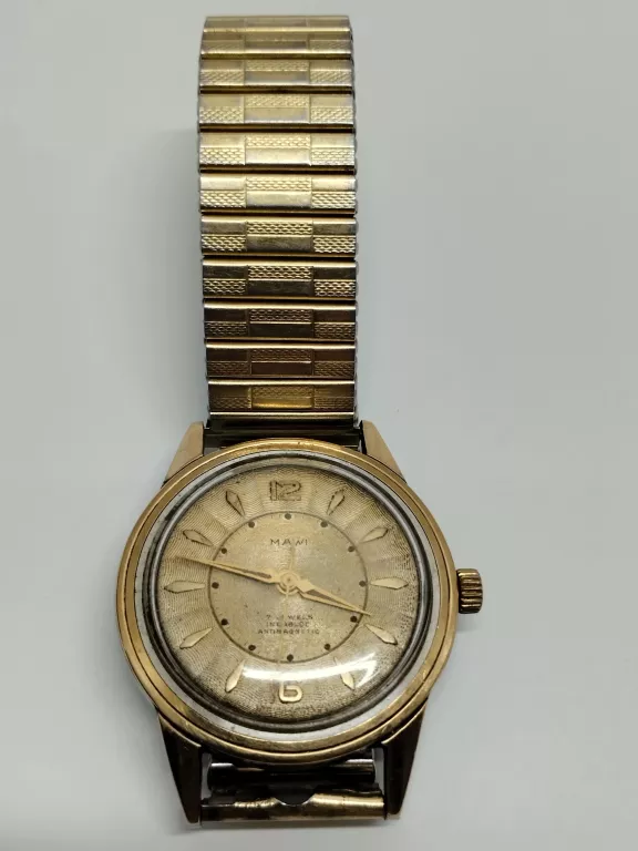 ZEGAREK MECHANICZNY MAWI 17 JEWELSANTIMAGNETIC