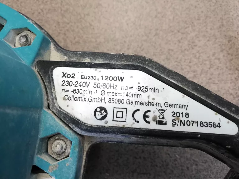 mieszarka-collomix-xo2-1200w-mocowanie-mieszadla-hexafix