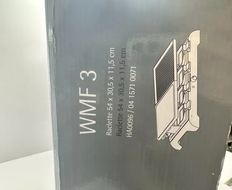 GRILL ELEKTRYCZNY Z KAMIENNĄ PŁYTĄ WMF 3