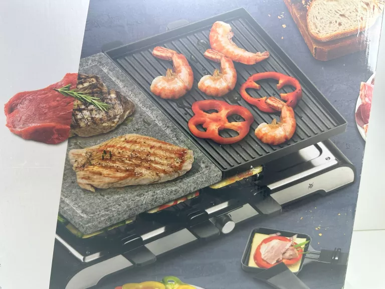 GRILL ELEKTRYCZNY Z KAMIENNĄ PŁYTĄ WMF 3