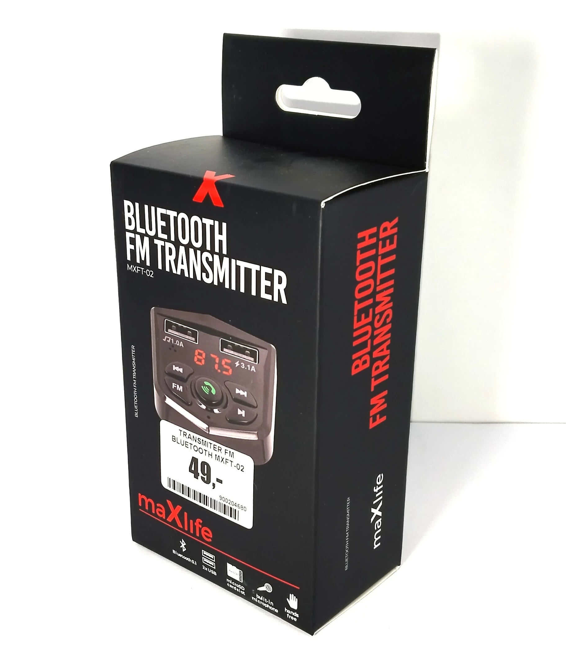 transmiter-fm-bluetooth-mxft-02-czarny-maxlife-wyzwolenia-4b-szczecin