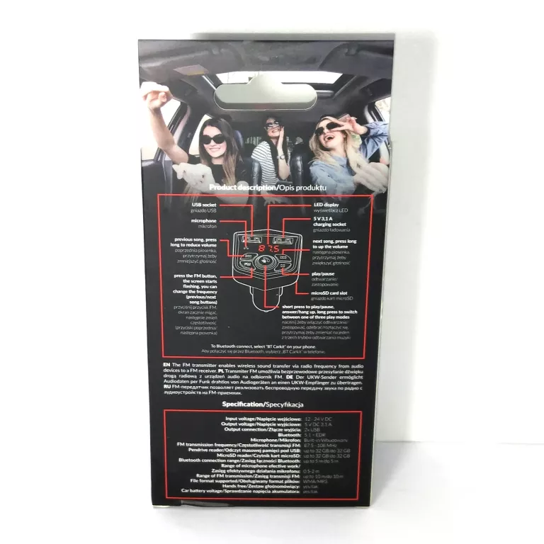 transmiter-fm-bluetooth-mxft-02-czarny-maxlife-ean-gtin-5900495810472