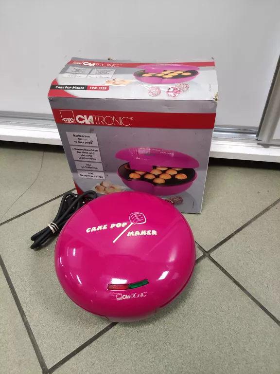 CLATRONIC CPM3529 CAKE POP MAKER KOMPLET