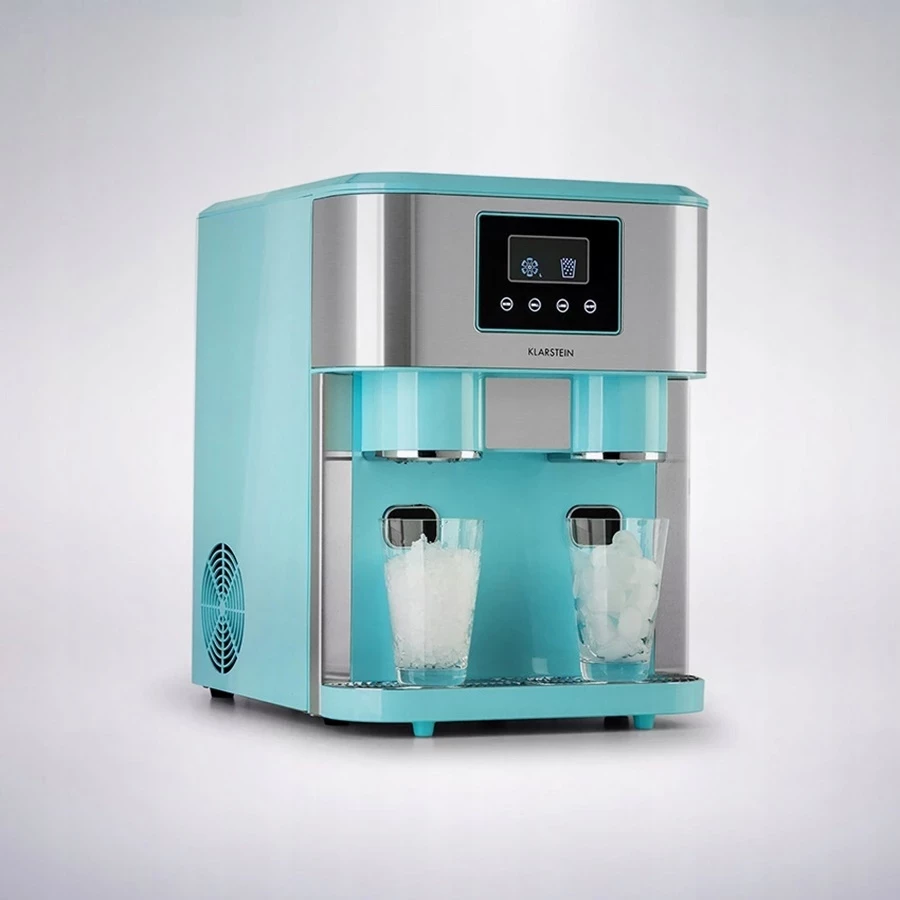 kostkarka-do-lodu-klarstein-eiszeitcrush-niebieski-stan-uzywany