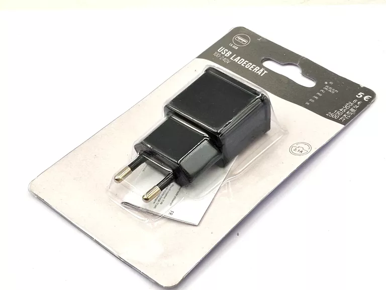 GNIAZDKO USB LADEGERAT 100-240V RÓŻNE KOLORY
