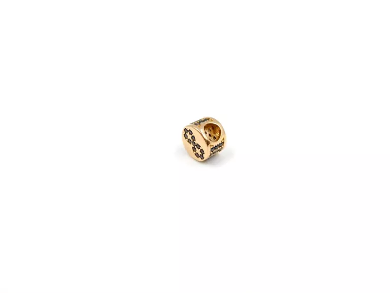 ZAWIESZKA CHARMS CZARNE OCZKA 585 / 1,98 G