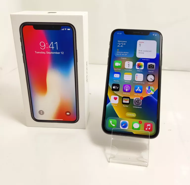 TELEFON APPLE IPHONE X, SPACE GREY 256 GB 79% BAT