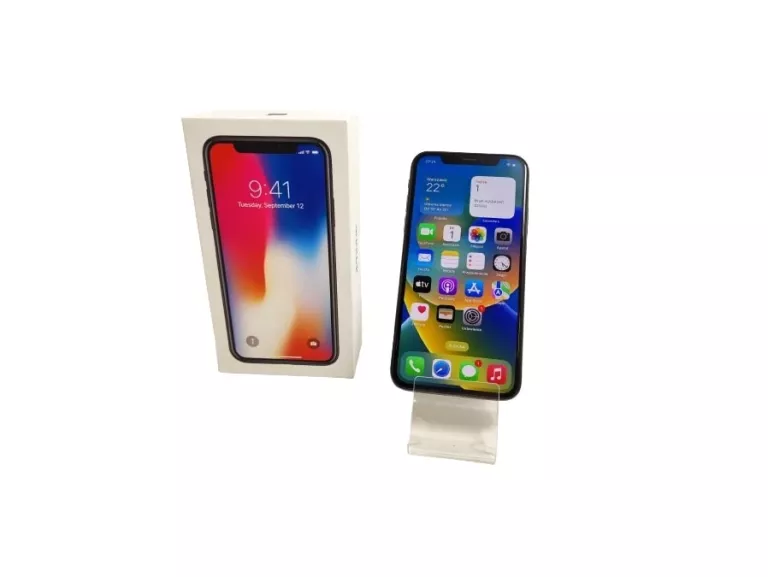 TELEFON APPLE IPHONE X, SPACE GREY 256 GB 79% BAT