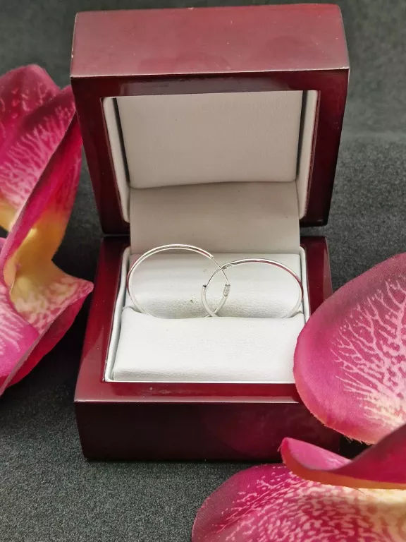 SREBRNE KOLCZYKI KÓLKA 925 P 1,07G