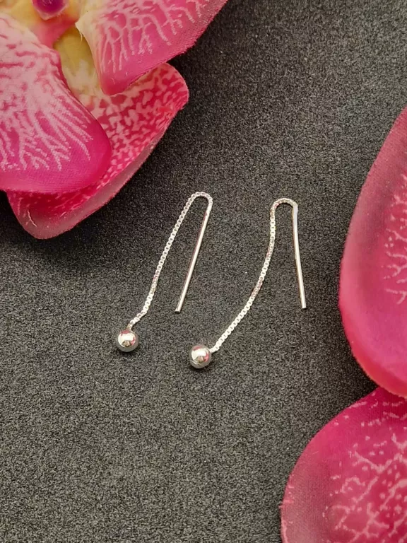 SREBRNE WISZACE KOLCZYKI 925P 0,82 G