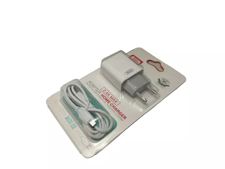 ŁADOWARKA SIECIOWA XO MICRO USB 2X USB 2,4A