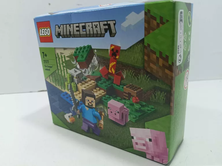 LEGO MINECRAFT 21177 ZASADZKA CREEPERA